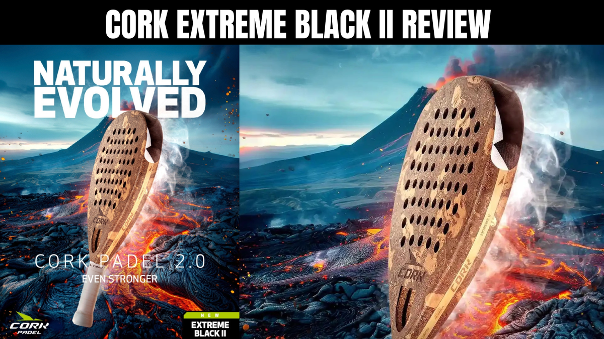Cork Extreme Black II Padel Racket Review | Premium Power & Control