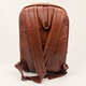 Cork Padel Leather Bag (Brown/Silver)