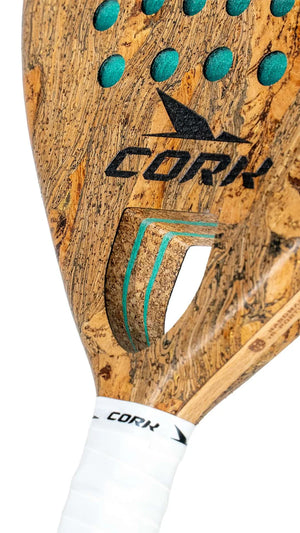 Cork Padel Racket - Premium Hybrid III