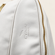 Cork Padel Leather Bag (White/Gold)