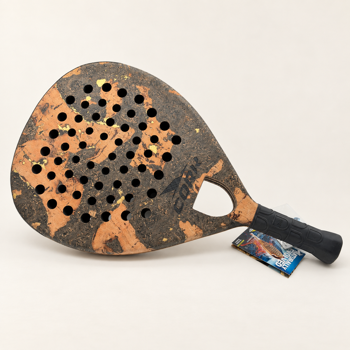 Cork Padel Racket - Extreme Black II
