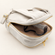 Cork Padel Leather Bag (White/Gold)