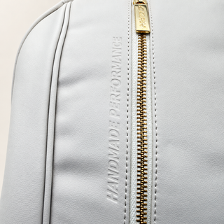 Cork Padel Leather Bag (White/Gold)