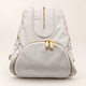 Cork Padel Leather Bag (White/Gold)