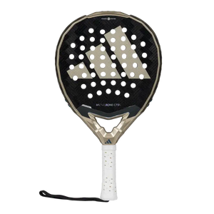 A image of adidas padel racket metalbone ctrl 3.4 2025 straight on view of racket. 